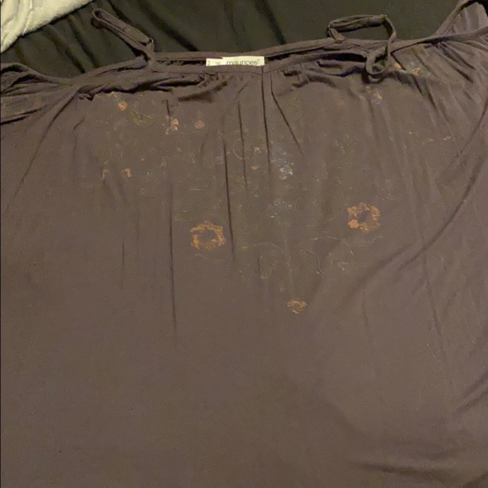 Plus Maurices Cold Shoulder